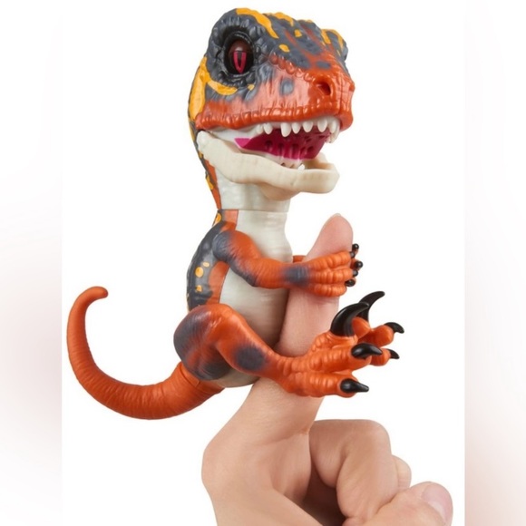 Blaze Raptor Fingerling By WowWee Collectible - Picture 8 of 12